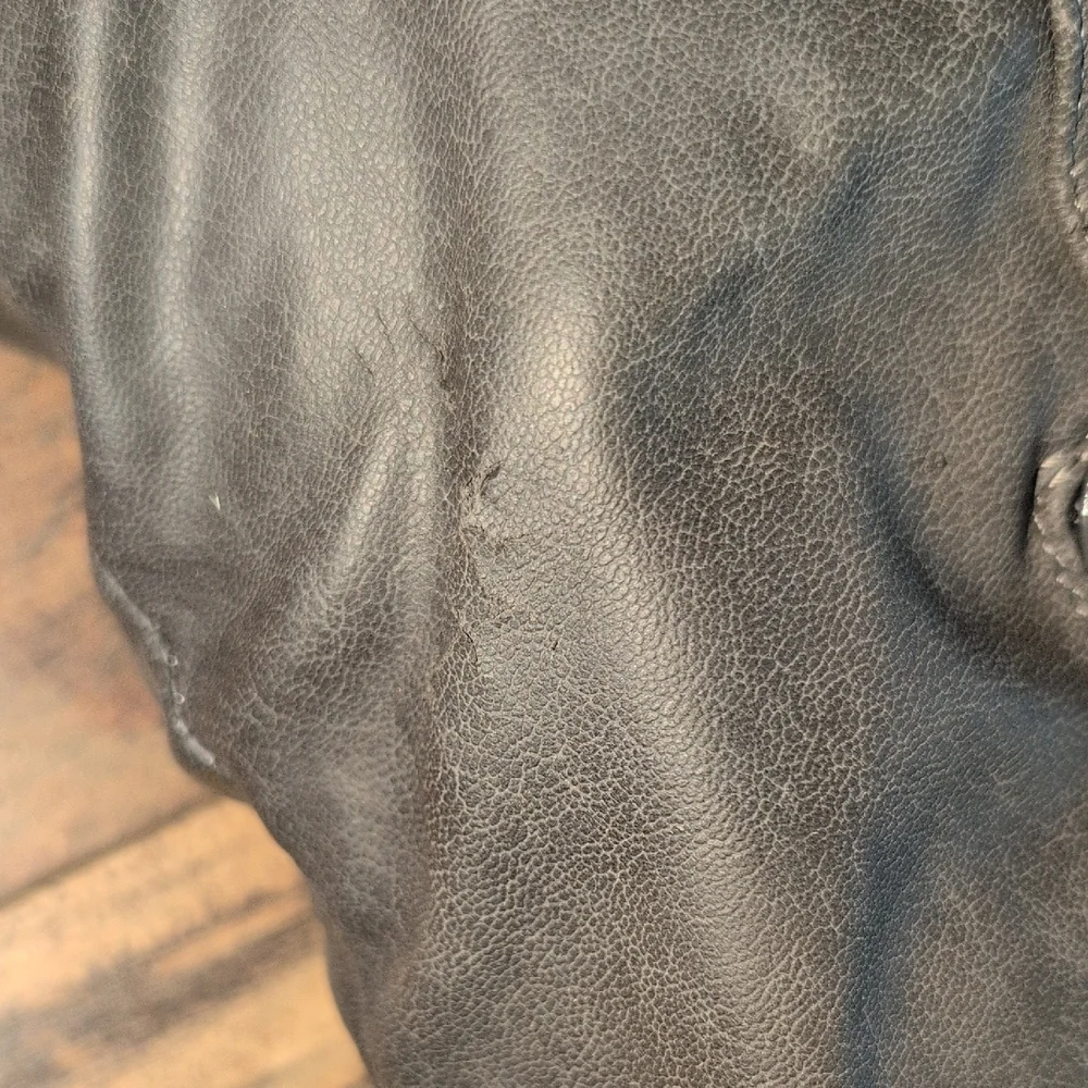 Just Fab Edlin Gray Over the Knee Boots 5.5 R193
